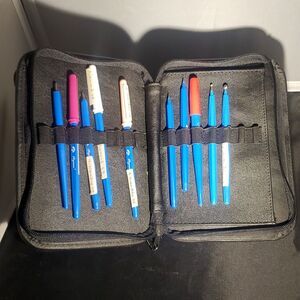 Rare Pergamano Tool Set in Branded Case – 10 Essentials for Parchment Craft